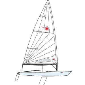 used laser sailboat parts